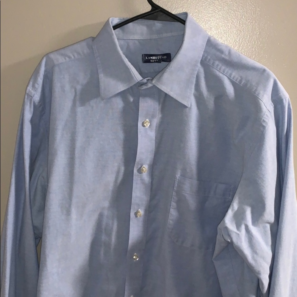 Lands End Custom 2XL Button Down Long Sleeve